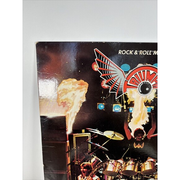 Triumph Rock & Roll Machine AFL1-2982 Vinyl Record LP VG+ - Picture 6 of 13